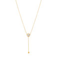 Brilliant 14kt Yellow Gold & Diamond Pendant with Chain,,hi-res image number null