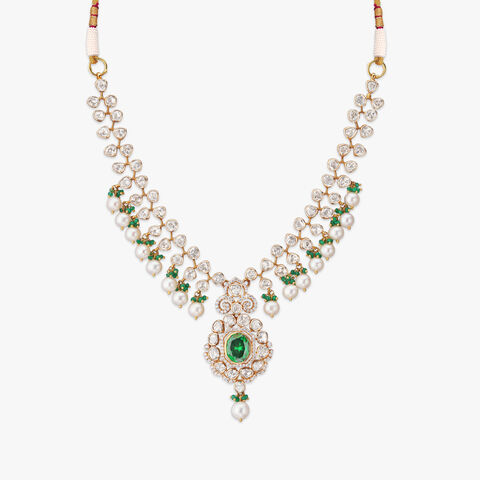 Verdant Radiance Bridal Neckwear Set