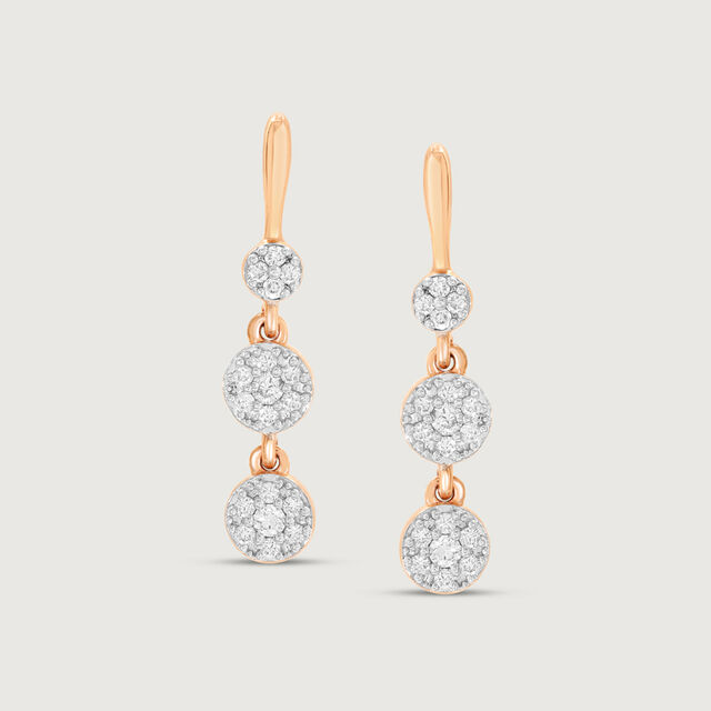 Celestial Drip Diamond Drop Earrings 4