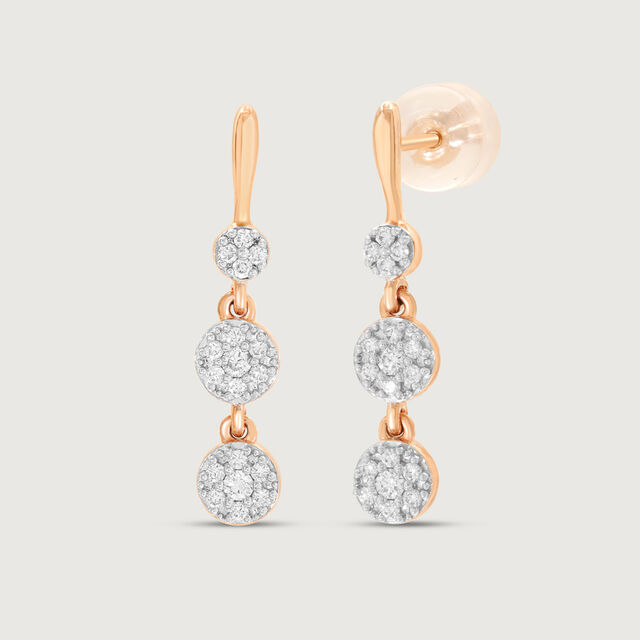 Celestial Drip Diamond Drop Earrings 5