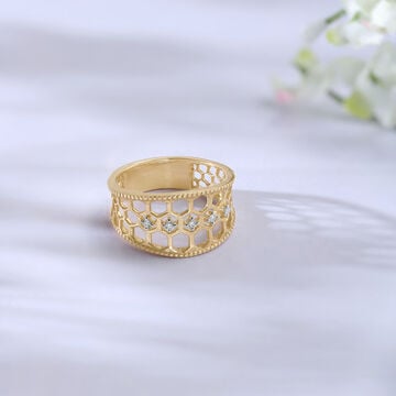 Honey Glow Diamond Ring