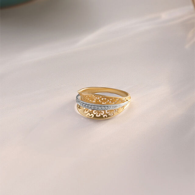 Princess Bloom Diamond Ring 
