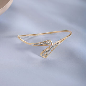 Glide Statement Diamond Bangle