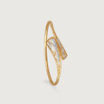 Glide Statement Diamond Bangle 5