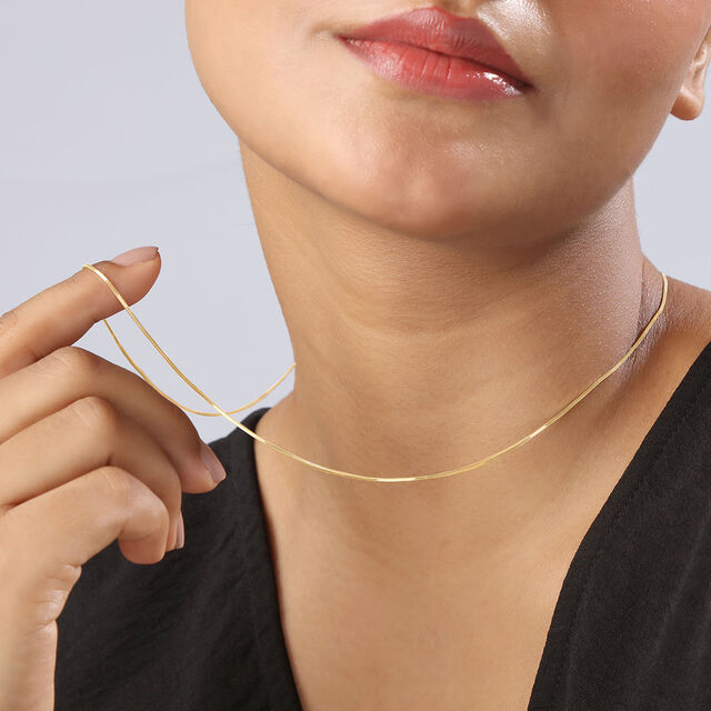 Sleek Flex Gold Chain 2