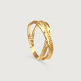 Aurora Loop Gold Ring 5