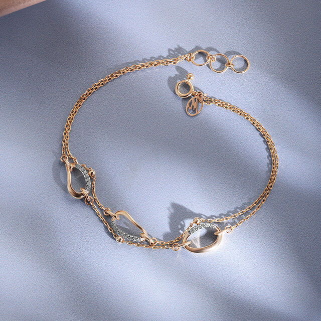 Whimsical Glimmer Diamond Bracelet 