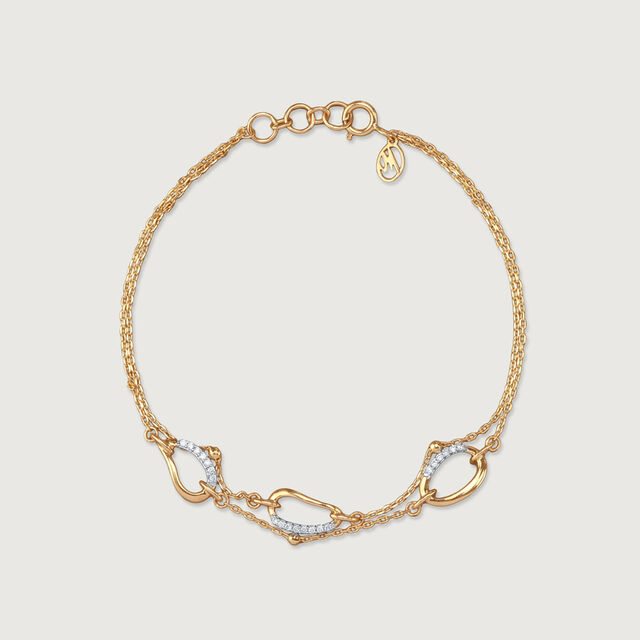 Whimsical Glimmer Diamond Bracelet 3