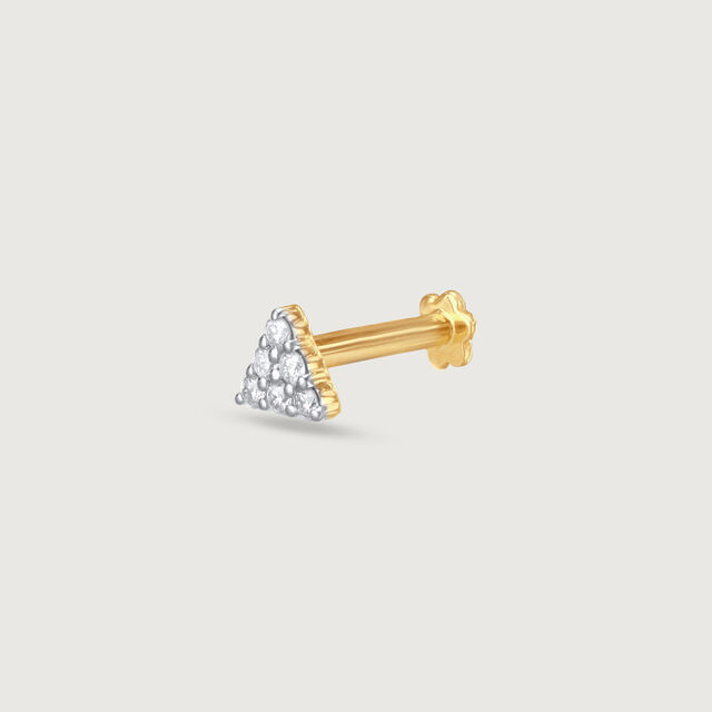Tiny Spark Diamond Nose Pin 2