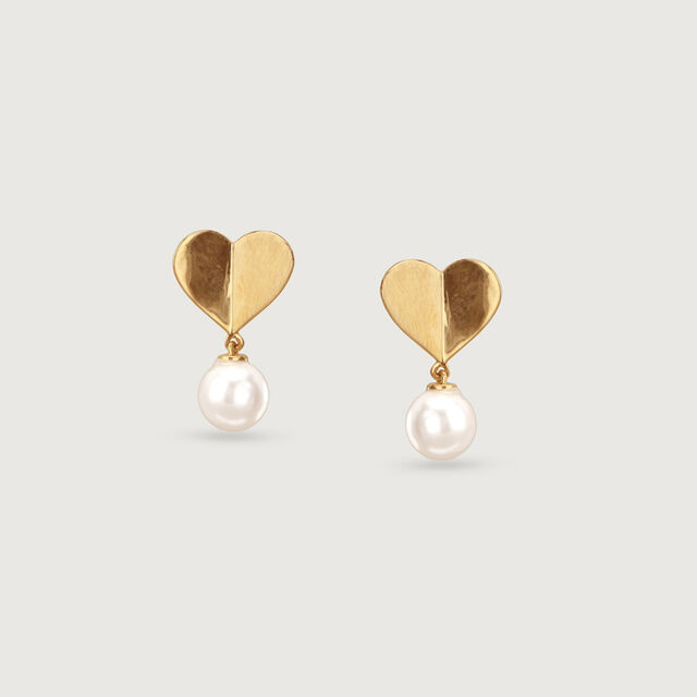 Sweetheart Glow Gold Earrings 4