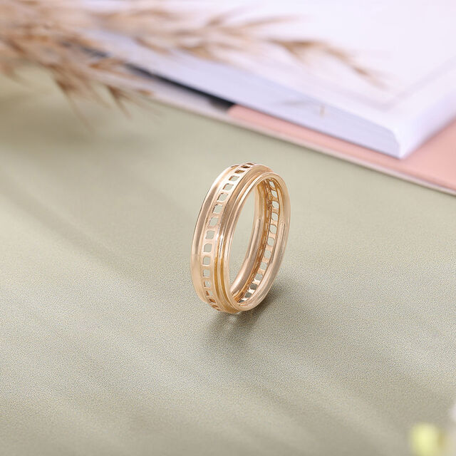 Retro Pop Gold Ring 