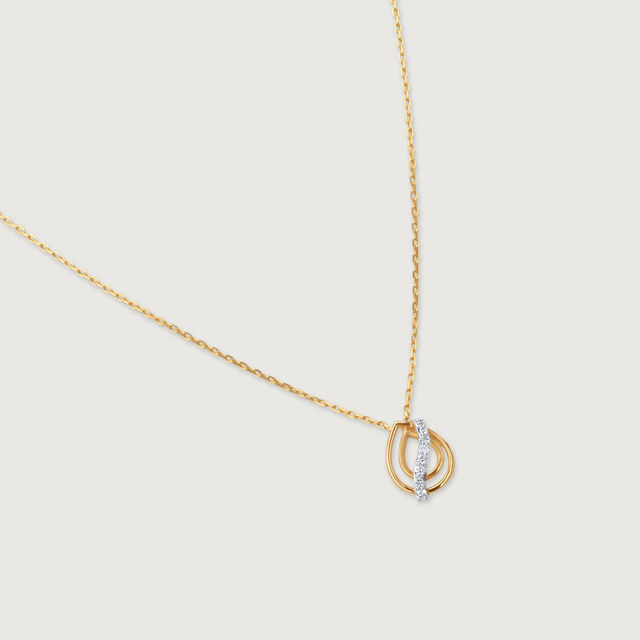 Tangled Grace Diamond Necklace 4