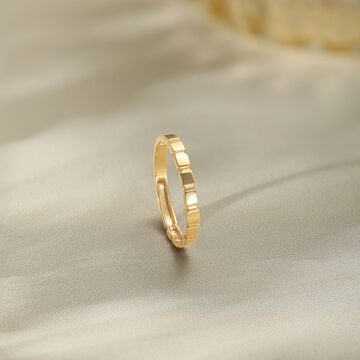 Pixel Pop Gold Ring