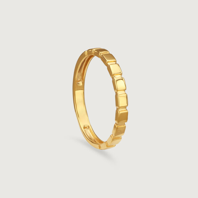 Pixel Pop Gold Ring 5