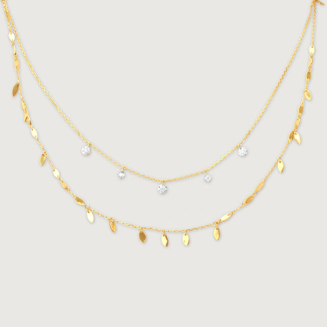 Playful Layers Diamond Necklace 4
