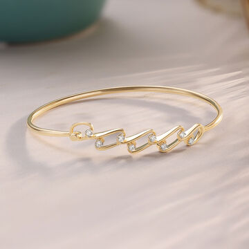 Chic Drip Diamond Bangle