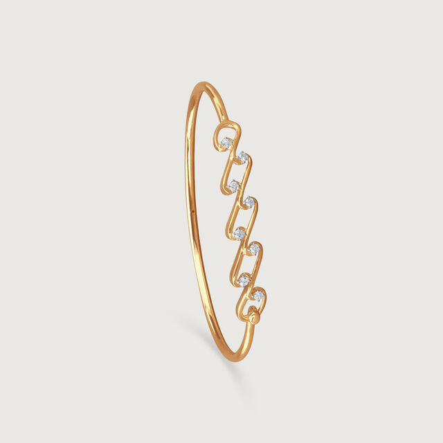 Chic Drip Diamond Bangle 5