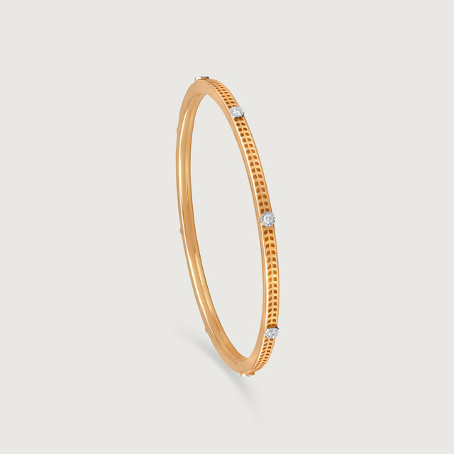Modern Gleam Diamond Bangle 4