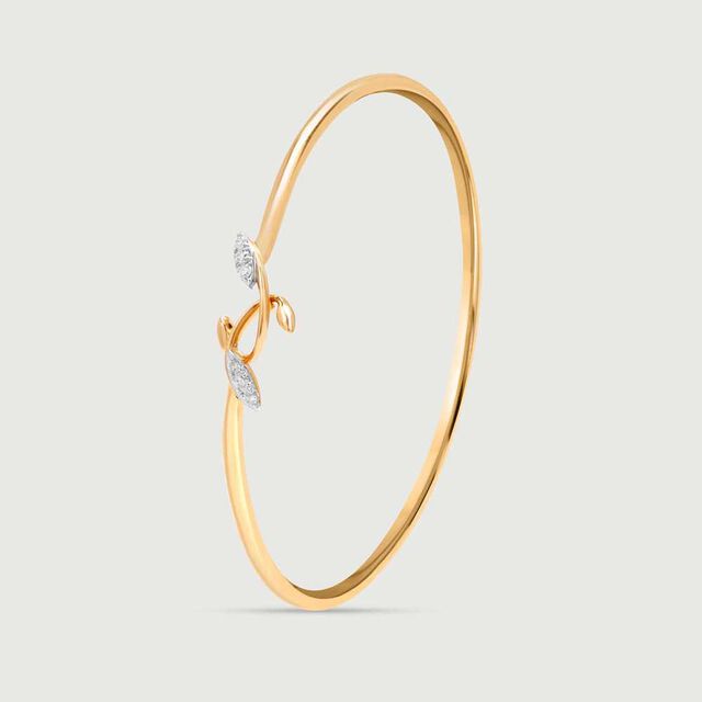 Dreamy Sprout Diamond Bangle 4