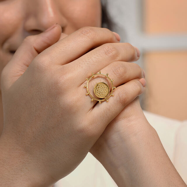 Artisan Glory Gold Ring 2