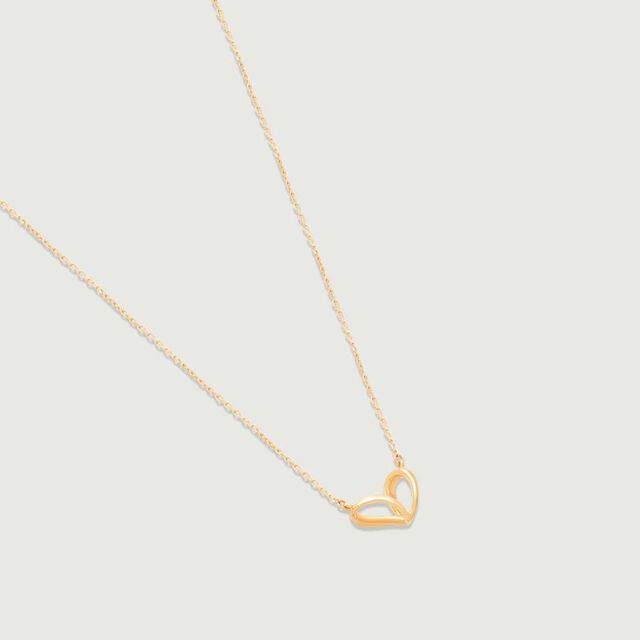 Heart Pop Gold Necklace 5