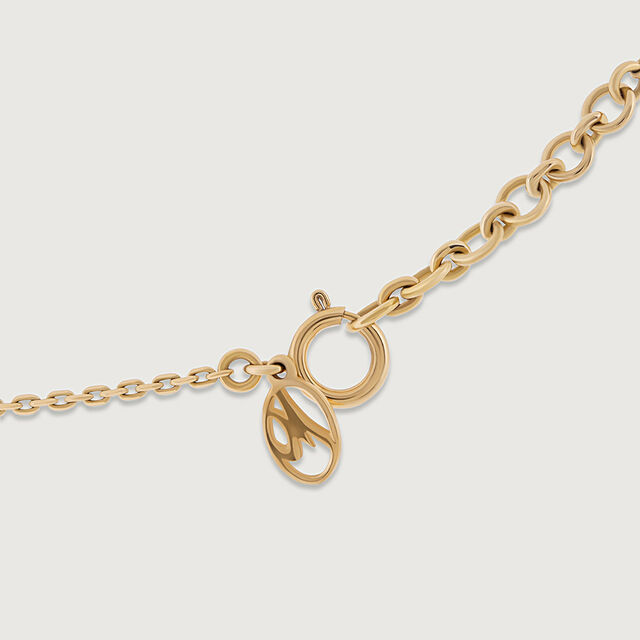 Radiant Blossom Gold & Diamond Necklace 5
