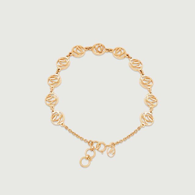 Celestial Curl Gold Bracelet 5