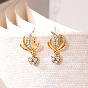 Sweet Flicker Diamond Drop Earrings