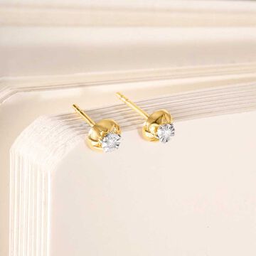 Stellar Pop Diamond Stud Earrings
