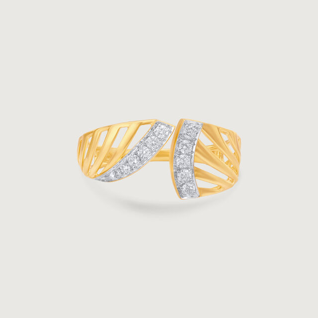 Radiant Flow Diamond Ring 5
