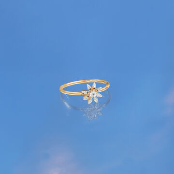 Starburst Spark Diamond Ring