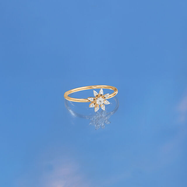 Starburst Spark Diamond Ring 