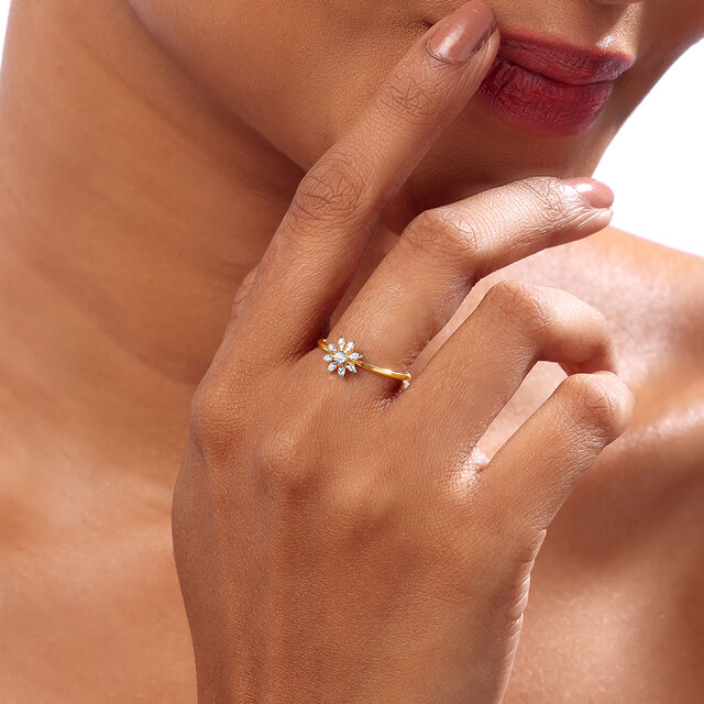 Starburst Spark Diamond Ring 2