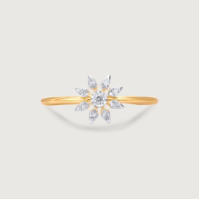 Starburst Spark Diamond Ring 5