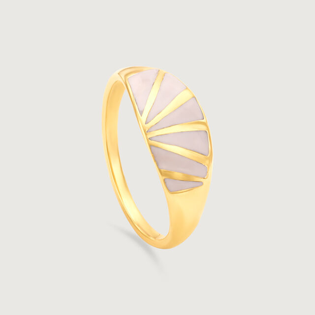 Airy Radiant Gold Ring 4
