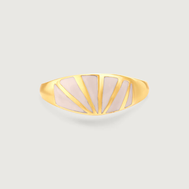 Airy Radiant Gold Ring 5