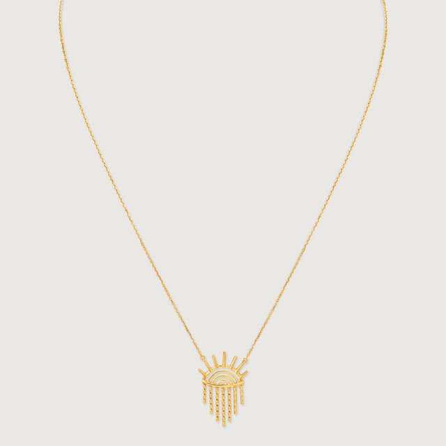 Radiant Horizon Gold Necklace 5