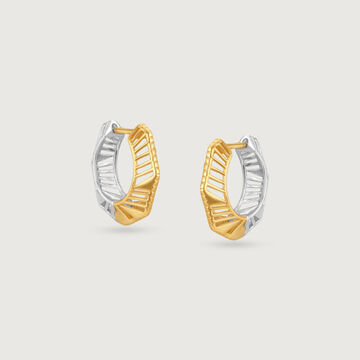 Versatile Radiant Gold Hoop Earrings
