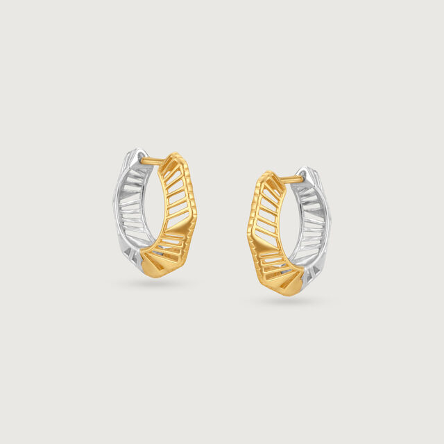 Versatile Radiant Gold Hoop Earrings 
