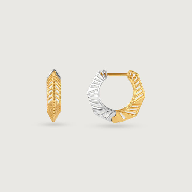 Versatile Radiant Gold Hoop Earrings 3