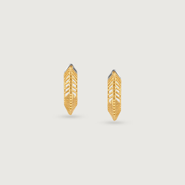 Versatile Radiant Gold Hoop Earrings 4