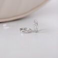 Winsome Shine Gold & Diamond Hoop Earrings 