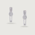Winsome Shine Gold & Diamond Hoop Earrings 3