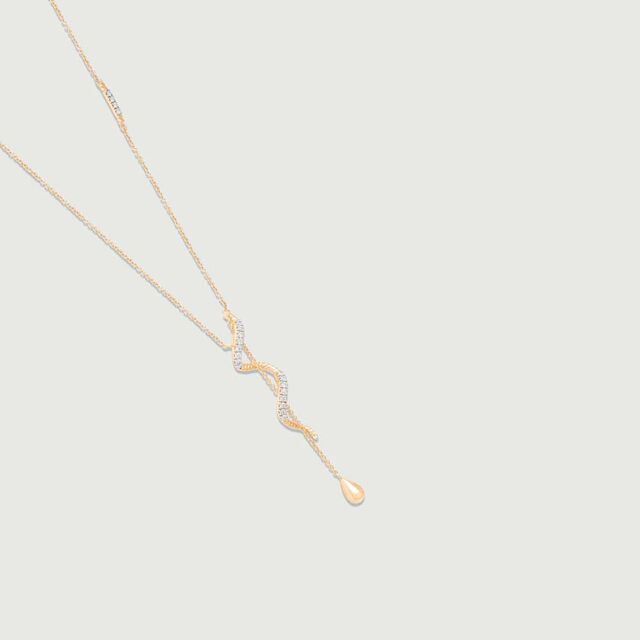 Swerve Spark Diamond Necklace 4