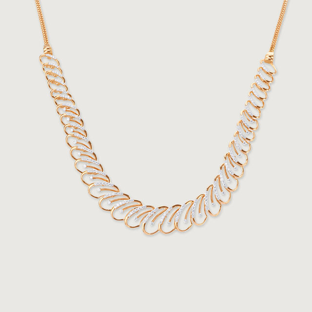 Lustrous Grace Diamond Necklace 4
