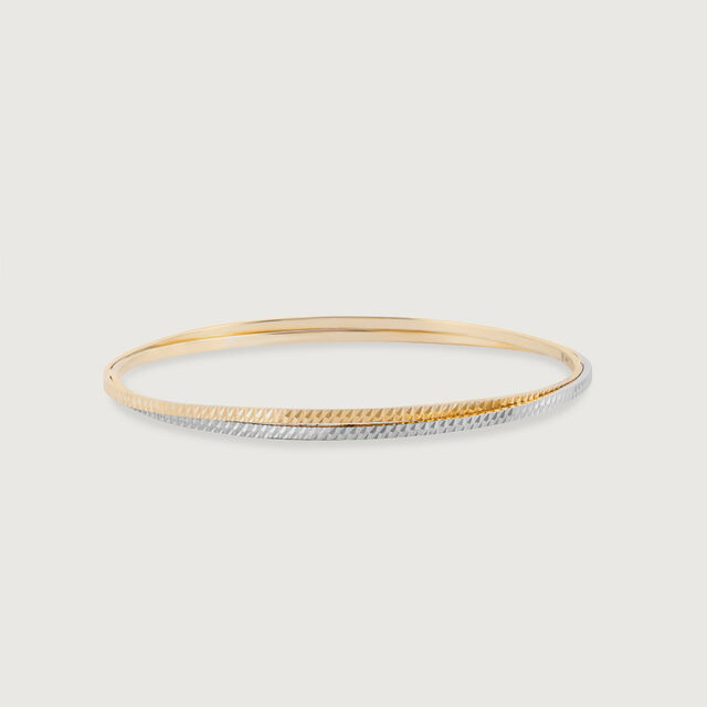 Sleek Radiance Gold Bangle