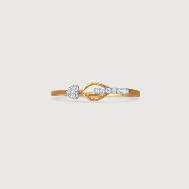 Hearty Wink Diamond Ring 3