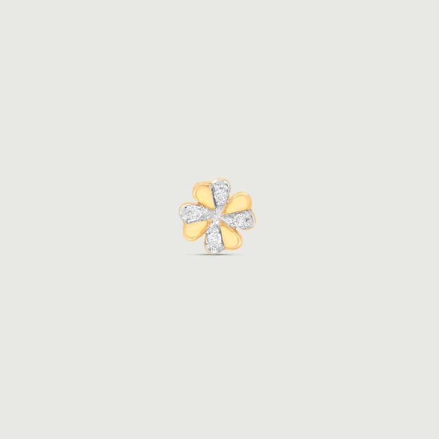 Sweet Bloom Diamond Nose Pin 4
