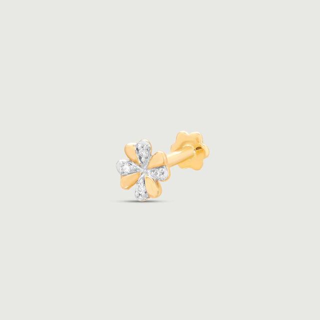 Sweet Bloom Diamond Nose Pin 5