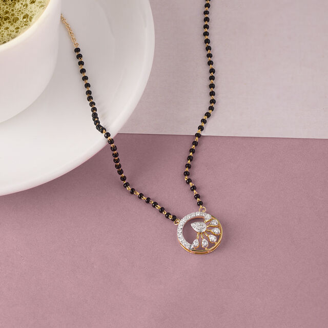 Timeless Shine Gold and Diamond Mangalsutra 